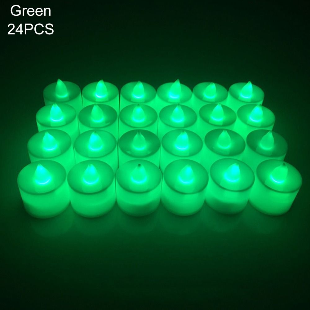 Supplies Flameless LED Candles Tea Lights Fake Candle Lamp Christmas