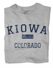 Kiowa Colorado CO T-Shirt EST