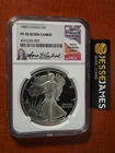 Photo of a 1989-S American Silver Eagle Proof from an eBay listing that sold on Jan 13, 2026