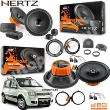 Kit 6 Casse Altoparlanti Hertz Anteriori e Posteriori per Fiat Panda dal 2003