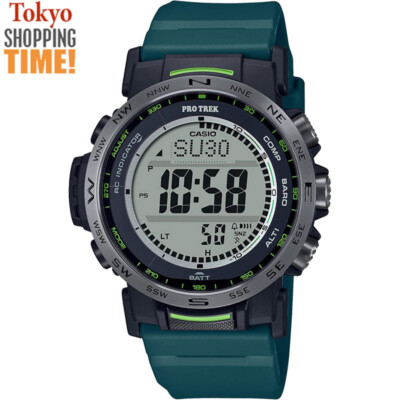 Casio Pro Trek Climber PRW-35Y-3JF Solar Atomic Radio Compass Digital Men Watch