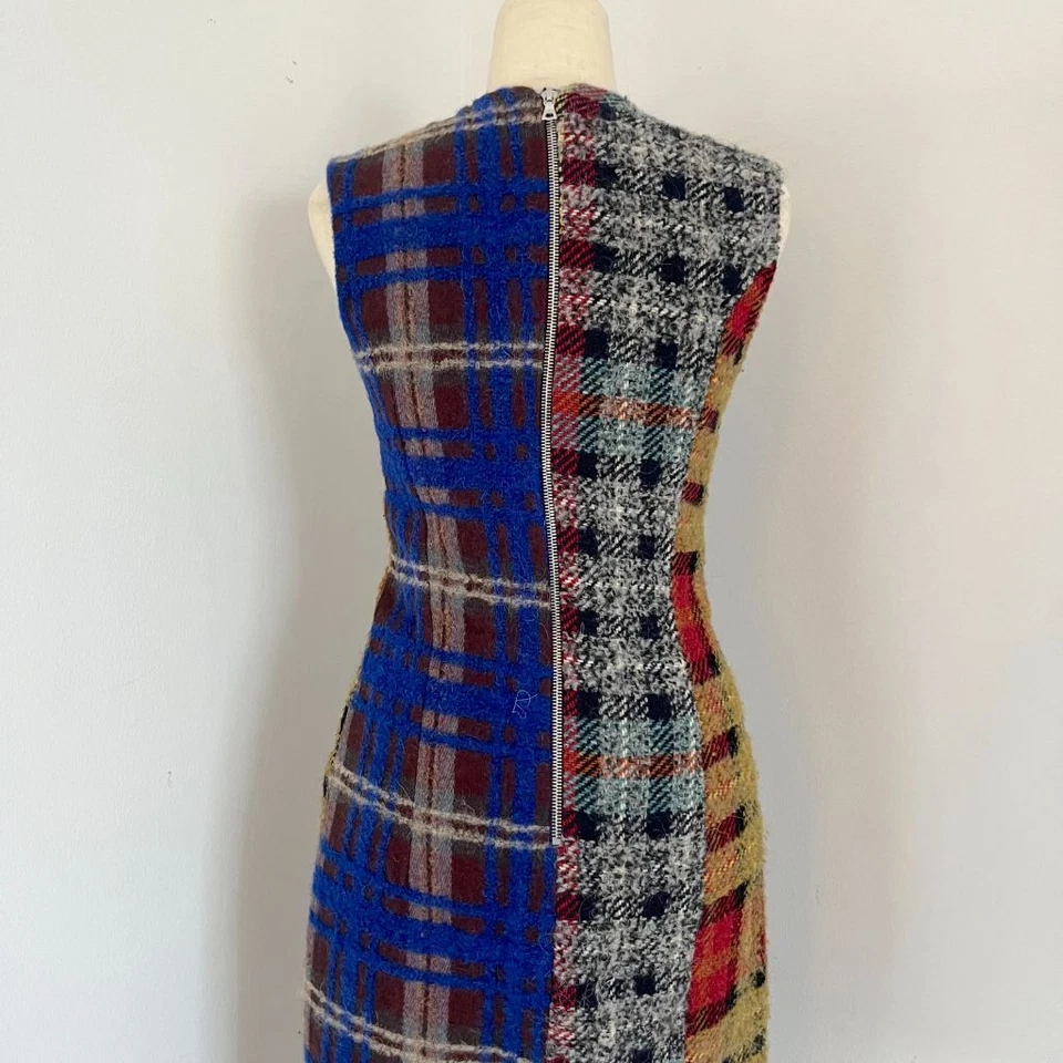 Acne Studios multicolor knit sleeveless wool dress - Image 2 of 4