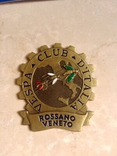 Vespa club d'italia - placca raduno vespistico plakette badge plaque piaggio 
