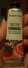 The Body Shop Strawberry Hand Cream 48H Hydration 30ml/1 Oz.