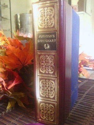 JOHNSON'S DICTIONARY By Samuel Johnson - Hardcover