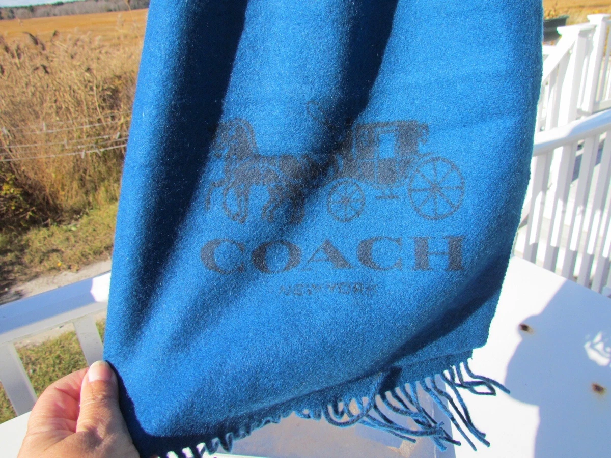Coach hotsell scarf womens