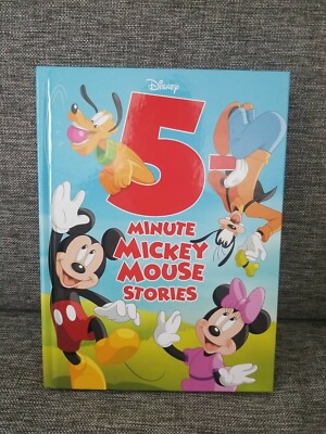 WALT DISNEY MICKEY MOUSE (5-MINUTE STORIES)HARDCOVER BRAND NEW FREE SHIPPING 