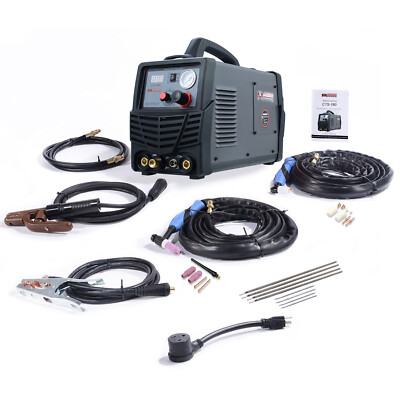 CTS-180 Combo 40A Plasma Cutter, 180A TIG Torch/Stick/Arc Welder 3-IN-1 Welding