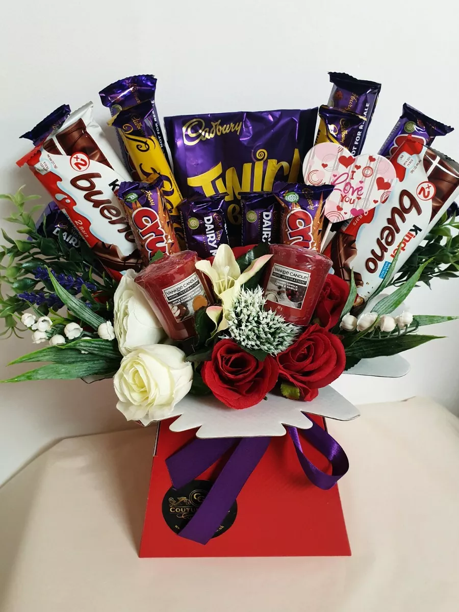 Valentines chocolate bouquet deals