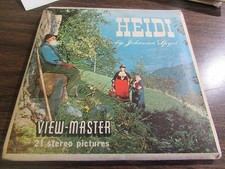 HEIDI - VIEW MASTER SET B-425 - 1958