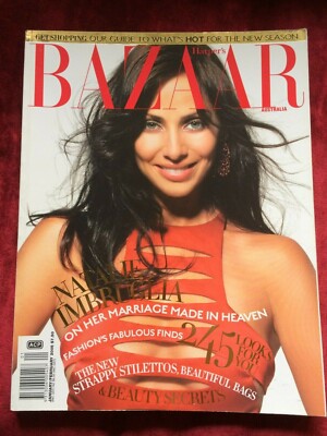 HARPER'S BAZAAR Australia Jan-2005 NATALIE IMBRUGLIA Ella Hooper Susan Sarandon