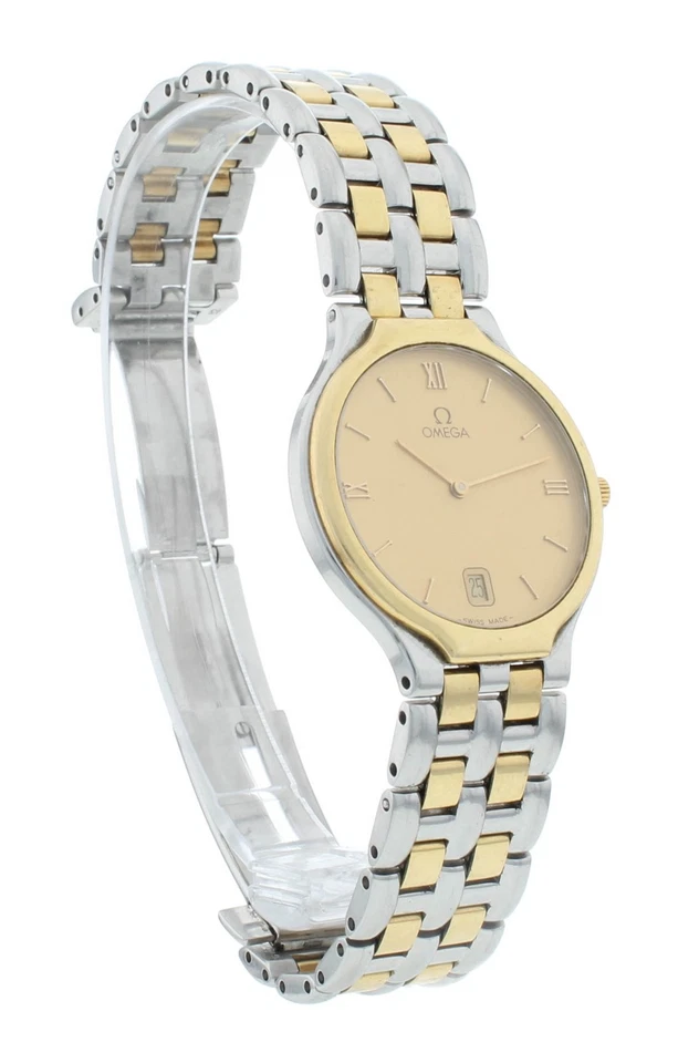 Omega De Ville 32mm Quartz Steel & Yellow Gold Vintage Men's Watch 4230.13.00 - Image 2 of 4