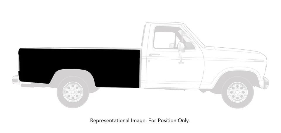 Panel de cabecera JEGS 90215 1980-1983 Ford F100 1980-1986 Ford F150 F250 F350 8 ft Foto 4 de 4