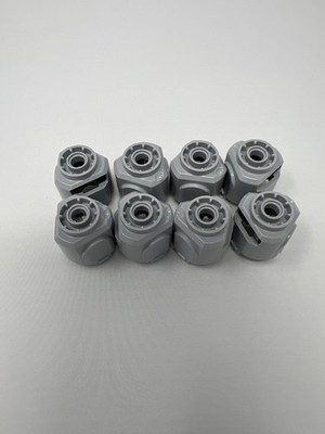 65414 LEGO Technic Parts Gear Differential Housing LIGHT BLUISH GRAY Set of 8