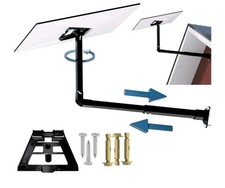 Adjustable Heavy Duty Long Wall Mount Kit for Gen 3/4/4X Starlink Dish 18-26" 