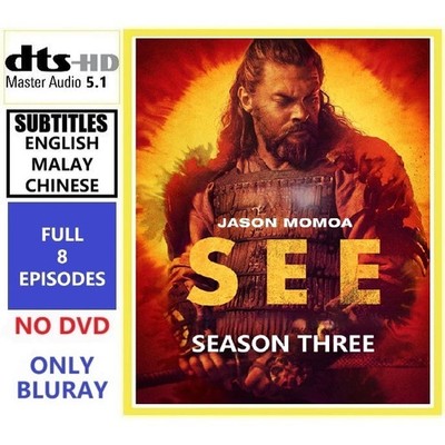 See Season 3 (2022) Action/Drama/Sci-Fi Brand New & Sealed