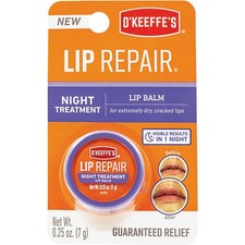 O'Keeffe's 0.25 Oz. Lip Repair Night Treatment K3015202 O'Keeffe's K3015202 0.25