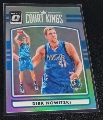 2016-17 Panini Donruss Optic #4 Court Kings Holo Silver Prizm Dirk Nowitzki