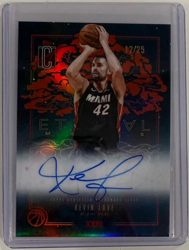 2025 Topps Signature Kevin Love Red (RAW)