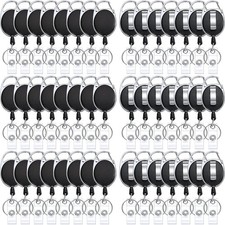 Heavy Duty Retractable Badge Reels Batch ID Badge Holder Retractable Clip Bulk C