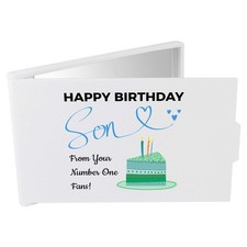 'Happy Birthday Son' Compact Makeup Mirror (CM00052473)