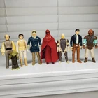 Star Wars Vtg Action Figures Lot Of 8 Han Solo Princess Liea Yoda Lobot Dengar