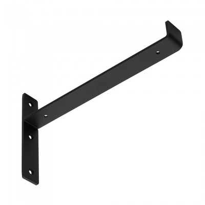 Regalhalter Regalträger Stegkonsole Loft - Stahl, Schwarz - WFN