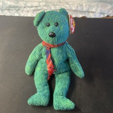 Vtg. Ty Beanie Baby-Wallace the Bear-DOB 1/25/1999-Original Tags