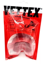 VETTEX Doubleguard Mouthguard & Lip Protection with Strap Adult Size Red NEW USA