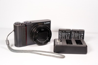 Panasonic Lumix DC-ZS200 (TZ200) Digital Camera Black, 20.1MP | eBay