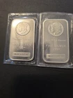 Silver Bar Qty 2 - 1oz Fine .999 Siver