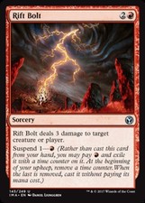 1 x Rift Bolt - Foil - Iconic Masters - Light Play - MTG