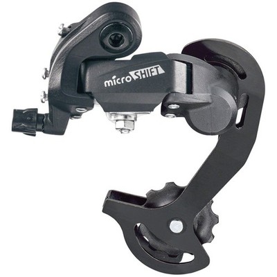 microSHIFT M21 Rear Derailleur - 6,7 Speed, Short Cage, Black RD-M21S