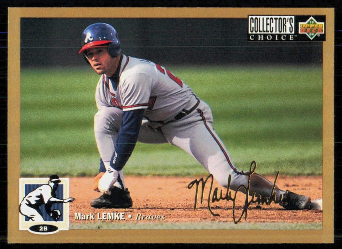 Mark Lemke trading card