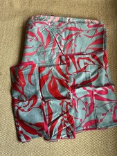 Clarissa Hulse Pink/red Sea kelp Sateen Cotton King Duvet Set + 2 pillow cases