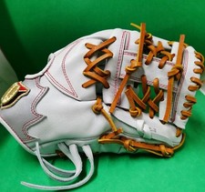 Gant de baseball Wilson fabriqué au Japon mitaine en cuir blanc 11,5 modèle...