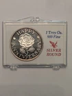 HAPPY ANNIVERSARY ONE TROY OUNCE 999 FINE SILVER ROUND