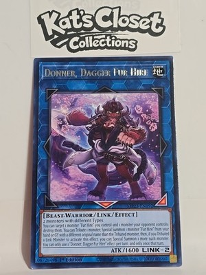 Donner, Dagger Fur Hire MP23-EN192 25th Anniversary Tin: Dueling Heroes