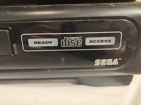 Sega Genesis w/ Sega CD add-on Model 1 Console Original Expansion Port Untested