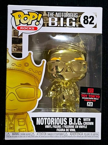 Funko Pop! Rocks The Notorious Big with Crown #82 Toy Tokyo Exclusive