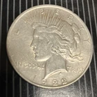 1922 Peace Dollar $1 Silver Coin Circulated Uncertified Ungraded 0.9 Fineness US