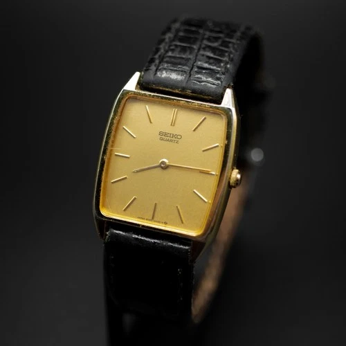 Vintage SEIKO Men’s Gold Quartz Dress Watch -  6530-5780