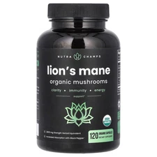 Lion's Mane, 120 Organic Capsules