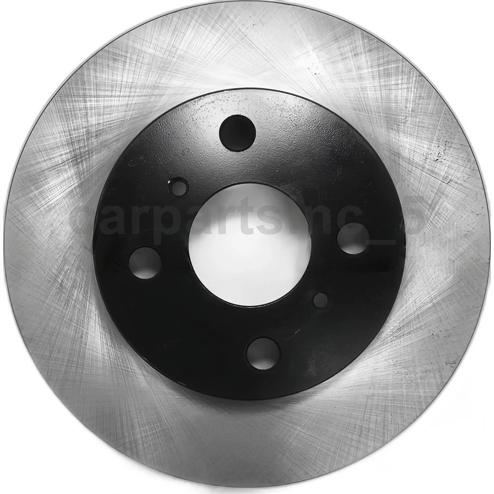 Front Brake Rotor 2X for Toyota Tercel 1.5L 1991 - 1999 - Image 4 of 4