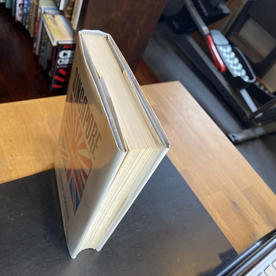 SINGAPORE : BATTLE CHANGED THE WORLD by James Leasor  Ed. Prescott 1968 hcdj 1st - Image 2 of 4