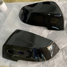 Dry Carbon Fiber Add-on Side Mirror Covers for BMW 5 Series F10 F07 LCI 14-16