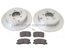 DISCHI E PASTIGLIE FRENO POSTERIORI PER MITSUBISHI OUTLANDER 2.0 2.2 2.4 DI-D 2007-2012