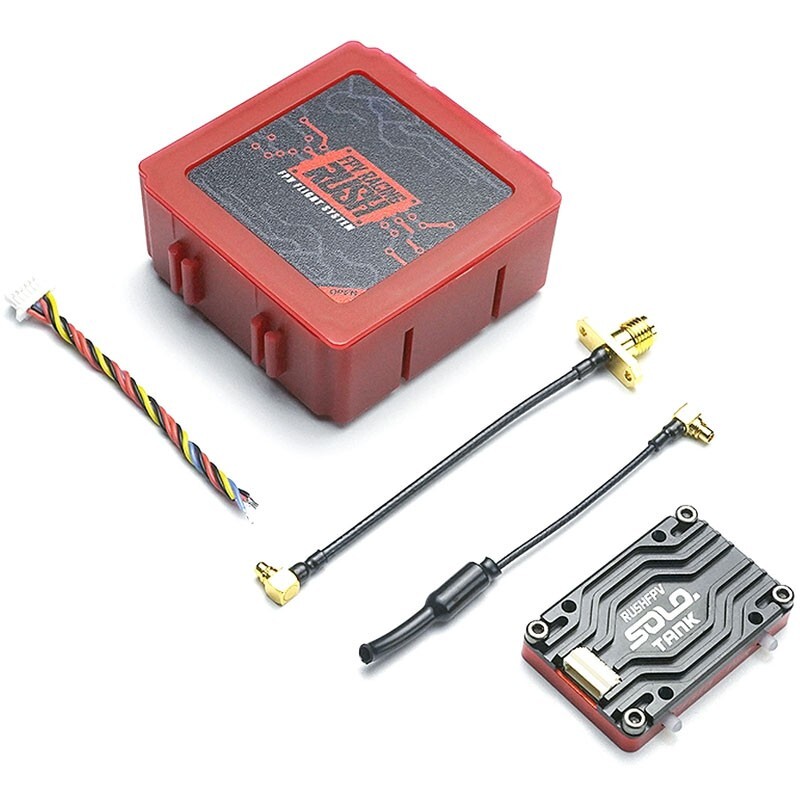 RUSHFPV SOLO 1.6W 5.8G FPV VTX FPV Video Transmitter Drone Transmitter CNC Shell
