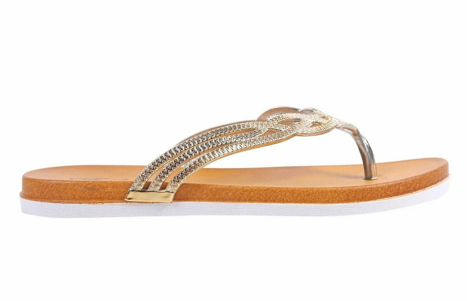 PANTOFOLA D’ORO Pantofole sandali infradito infradito infradito colore oro misura 7