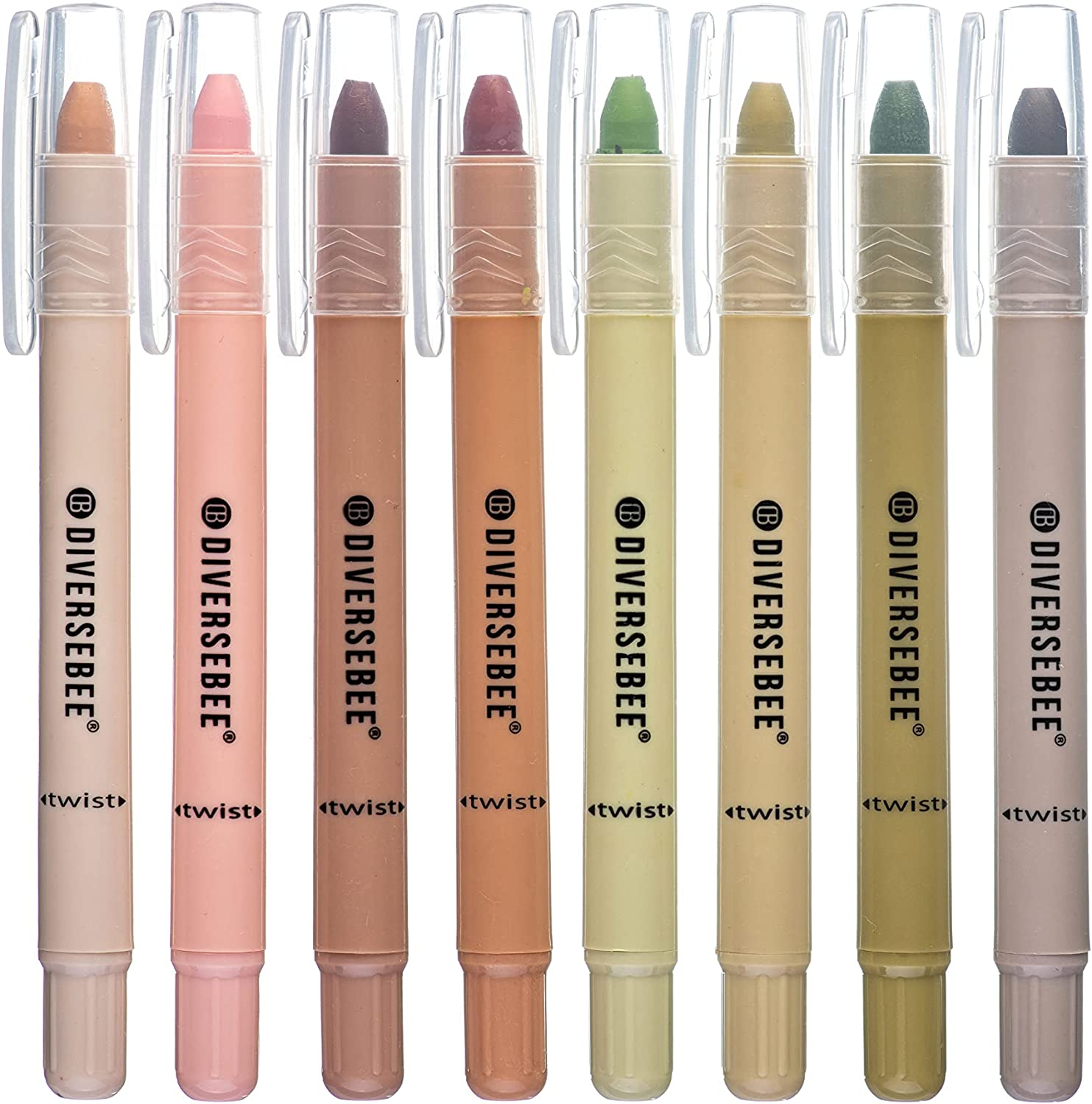 Highlighters and Pens No Bleed, 8 Pack Assorted Gel Colors for Bible Journaling,-image